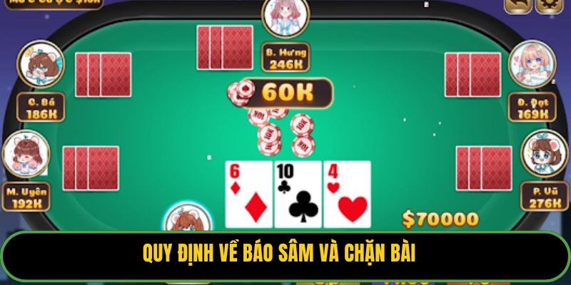 Quy định về báo Sâm và chặn bài